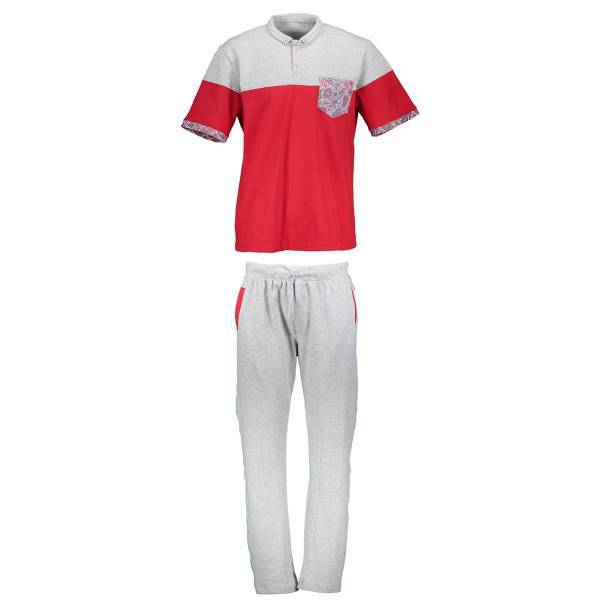 ست تی شرت و شلوار مردانه رویین تن پوش مدل 1217، Rooeentanpoosh 1217 T-Shirt And Pants Set For Men