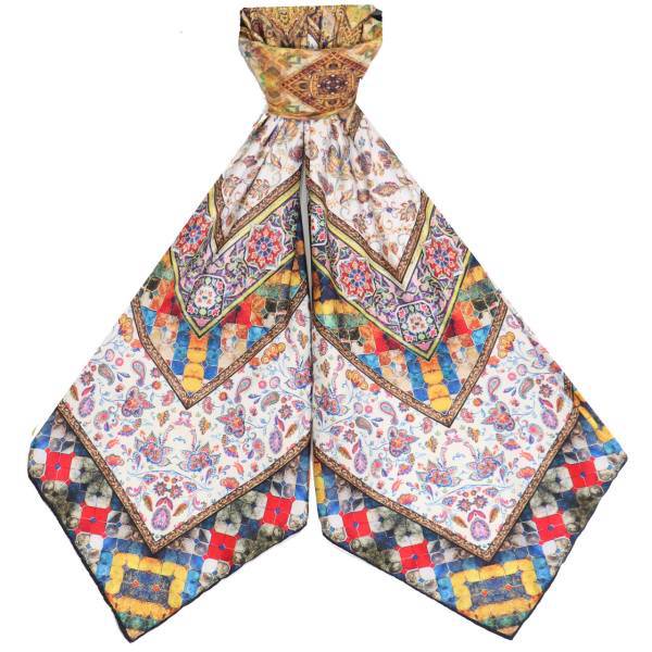 روسری توییل مدل گلیمی کدtp-978