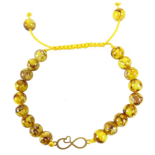 دستبند طلا 18 عیار نوین زر مدل NZ-458-S، Novin Zar NZ-458-S Gold Bracelet