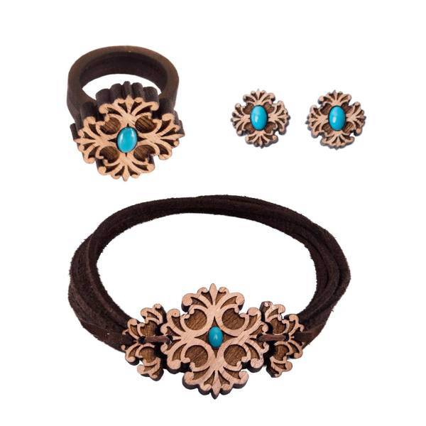 نیم ست چوبی گالری اکسیس مدل K10، Exiss Gallery K10 Wood Half Set