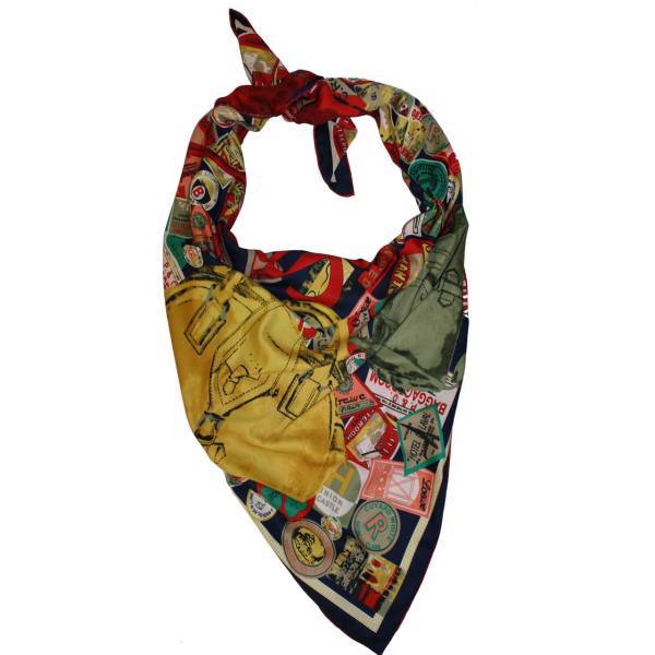 روسری ساتن مدل کد004، scarf