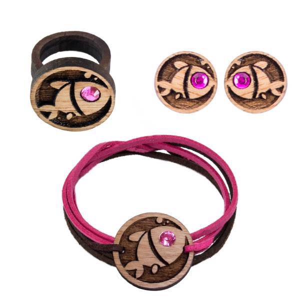 نیم ست چوبی گالری اکسیس مدل k12، Exiss Gallery K12 Wood Half Set