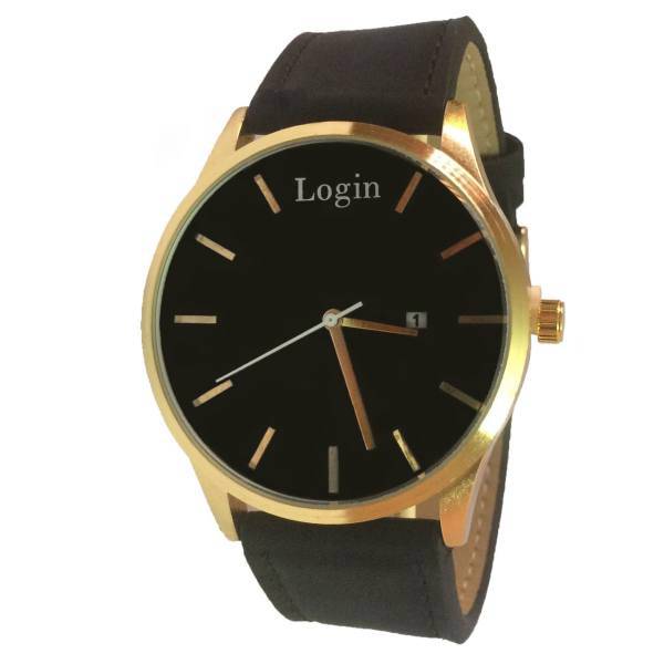 ساعت مچی عقربه ای مردانه لوگین کد 03