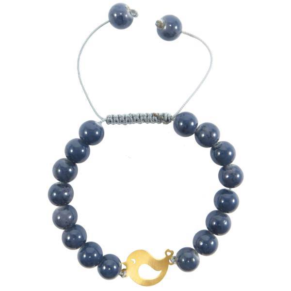 دستبند طلا 18 عیار نوین زر مدل NZ-489-S، Novin Zar NZ-489-S Gold Bracelet