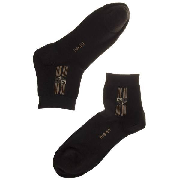 جوراب نانو نیم ساق مردانه پاآرا مدل 6-402، Pa-ara 402-6 Socks For Men
