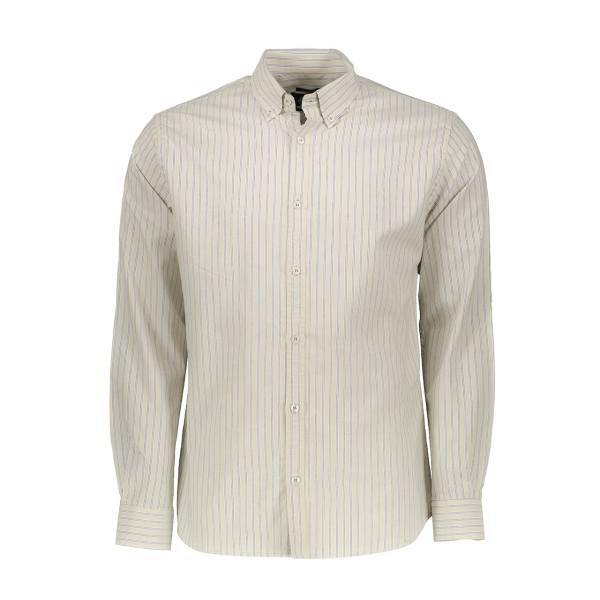 پیراهن نخی آستین بلند مردانه کاپریکورن مدل 80، Capricorn 80 Long Sleeve Shirt For Men