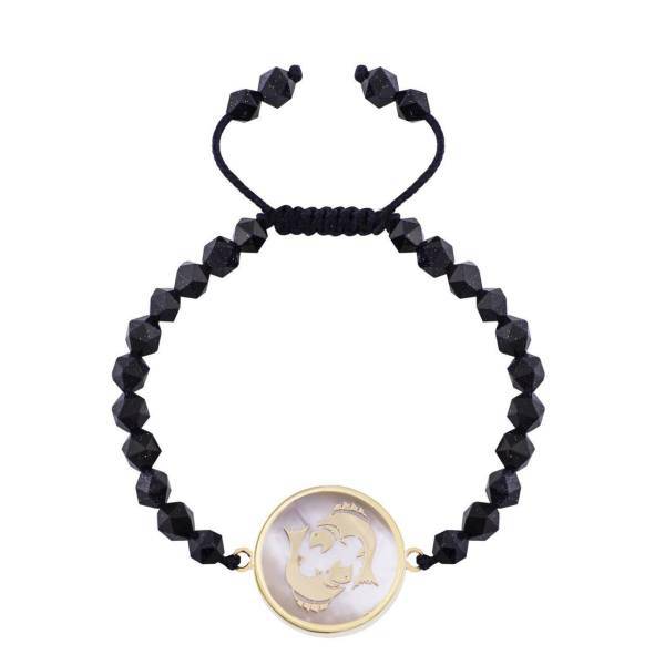 دستبند طلا 18 عیار مرجان مدل 0241، Marjan 0241 Gold Bracelet
