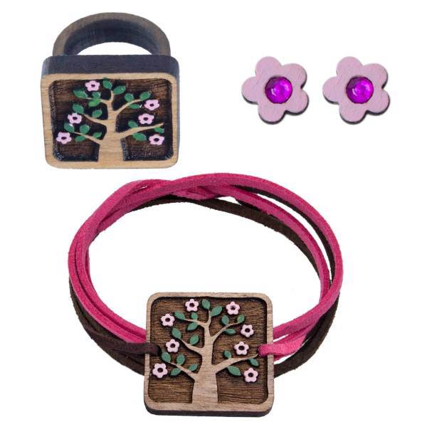 نیم ست چوبی گالری اکسیس مدل k19، Exiss Gallery K19 Wood Half Set