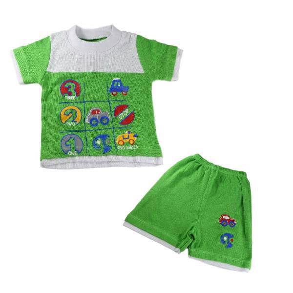 ست تی شرت و شلوارک بچه گانه جی جی کو پسرانه کد 18، Jjco T-Shirt And Short Set For boy Kids 18