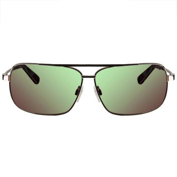 عینک آفتابی اسپای سری Leo مدل Silver Happy Bronze W-Green Spectra، Spy Leo Silver Happy Bronze W-Green Spectra Sunglasses