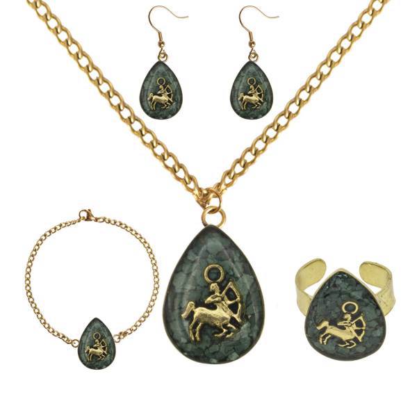 ست برنجی گالری هرمین ماه آذر کد HK09، Hermin Gallery HK09 Brass Half Set