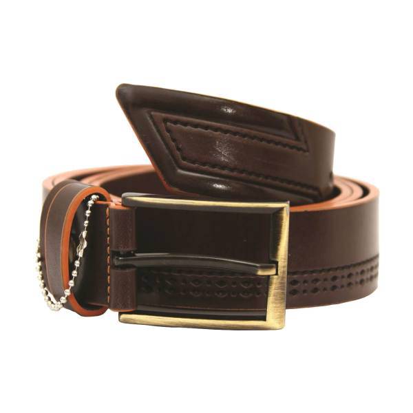 کمربند چرم مردانه نیشتمان مدل 201A_3، Nishteman 201A_3 Leather Belt For Men