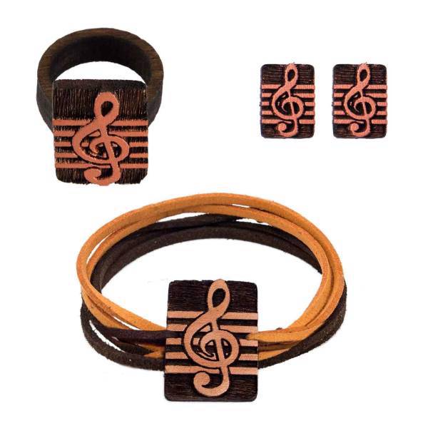 نیم ست چوبی گالری اکسیس مدل k15، Exiss Gallery K15 Wood Half Set