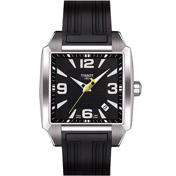 ساعت مچی عقربه ای مردانه تیسوت مدل Quadrato T005.510.17.057.00، Tissot Quadrato T005.510.17.057.00 Watch For Men