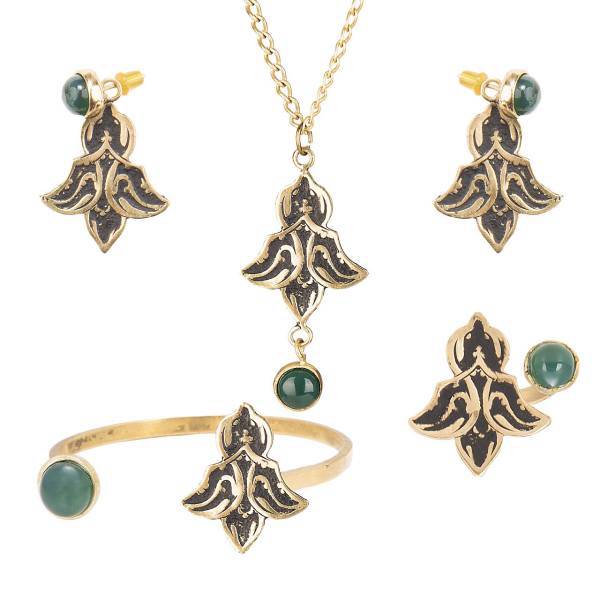 ست برنجی گلناز مدل 05، Golnaz 05 Brass Set