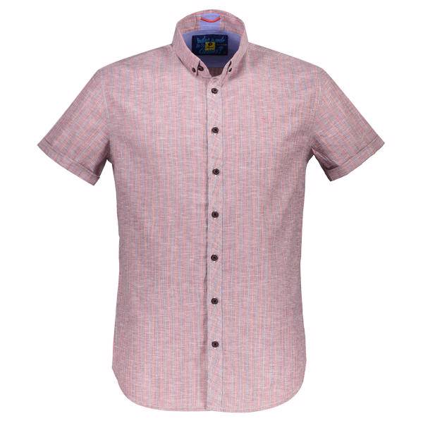 پیراهن مردانه رونی کد 1122006428، Roni 1122006428 Slim Fit Short Sleeve Casual Shirt