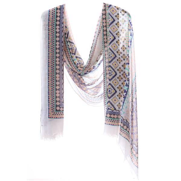 شال نخی اصلیمی روژند کد tp_6142_15
