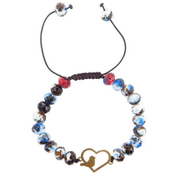 دستبند طلا 18 عیار نوین زر مدل NZ-498-S، Novin Zar NZ-498-S Gold Bracelet