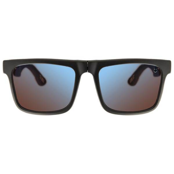 عینک آفتابی اسپای سری The Fold مدل Matte Black Happy Bronze W-Blue Spectra، Spy The Fold Matte Black Happy Bronze W-Blue Spectra Sunglasses