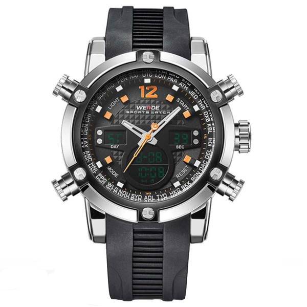 ساعت مچی عقربه ای مردانه وید مدل 5205PU-ORANGE