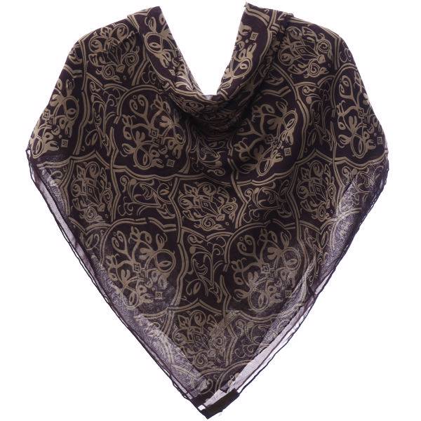 روسری حریر کلاسیک روژند کد 15-tp-3311