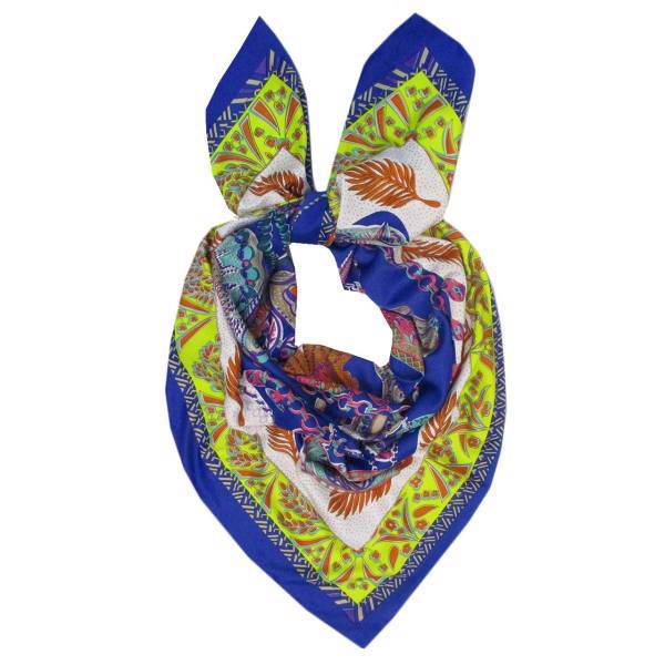 روسری ساتن طرح هرمس