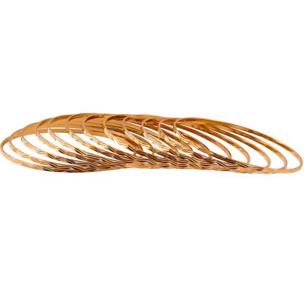 النگو اچ ام مدل HM049 بسته 12 عددی، HM HM049 Bracelets Pack Of 12