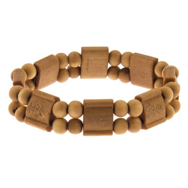 دستبند چوبی جی دبلیو ال مدل B15152، JWL B15152 Bracelets