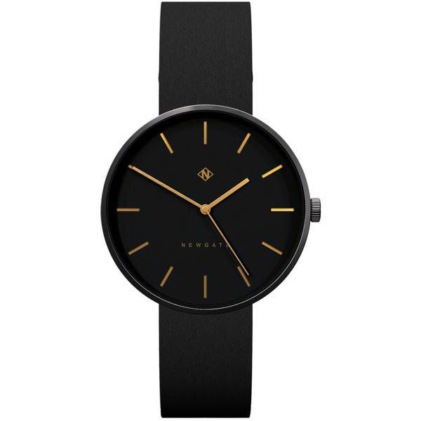ساعت مچی عقربه ای نیوگیت مدل The Drumline Black Case Reverse Dial Black Strap، Newgate The Drumline Black Case Reverse Dial Black Strap Watch