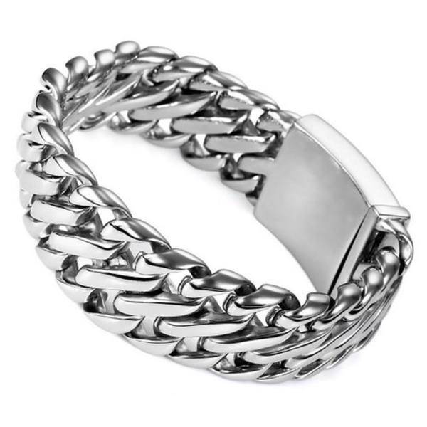 دست بند مردانه تمام استیل مدل 3SCB-1676، 3SCB-1676 Bracelets For Men
