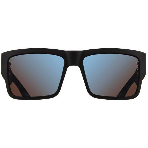 عینک آفتابی اسپای سری Cyrus مدل Soft Matte Black Happy Bronze W-Blue Spectra، Spy Cyrus Soft Matte Black Happy Bronze W-Blue Spectra Sunglasses