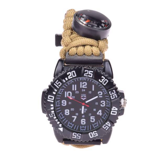 ساعت مچی عقربه ای پاراکورد مدل Green Survivor