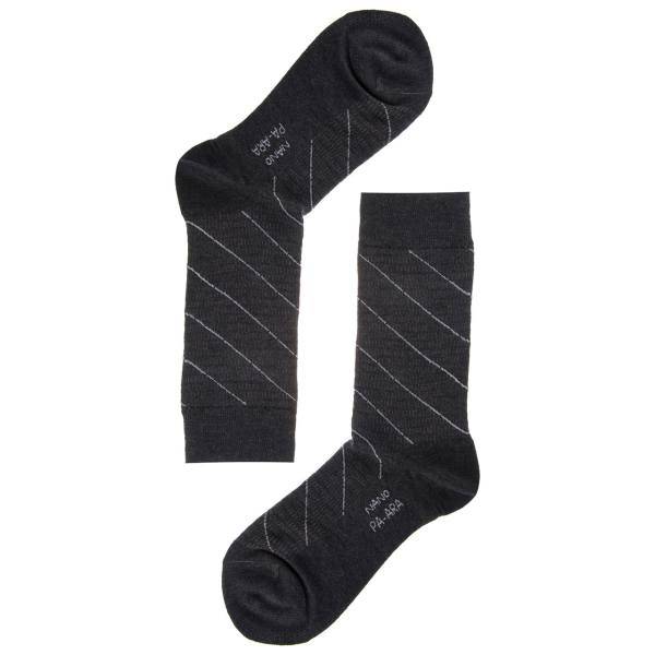 جوراب نانو 30 درصد مردانه پاآرا مدل 2-20240، Pa-ara 20240-2 Socks For Men