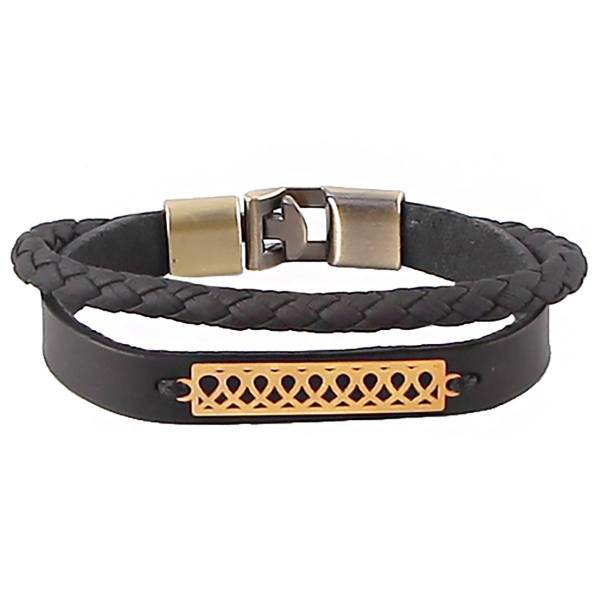 دستبند طلا 18 عیار کابوک کد 175038، Kabook 175038 Gold Bracelet