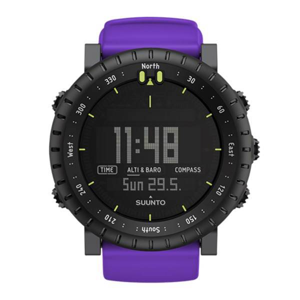 ساعت مچی دیجیتالی سونتو مدل Core Violet Crush SS019167000، Suunto Core Violet Crush SS019167000 Digital Watch
