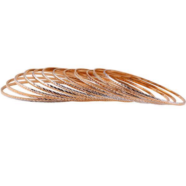 النگو اچ ام مدل HM045 بسته 12 عددی، HM HM045 Bracelets Pack Of 12
