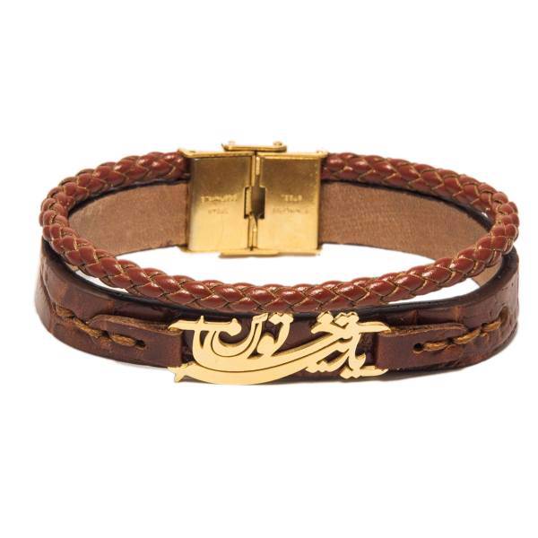 دستبند چرمی چرم هو مدل H00-004، Hoo Leather H00-004 Leather Bracelet