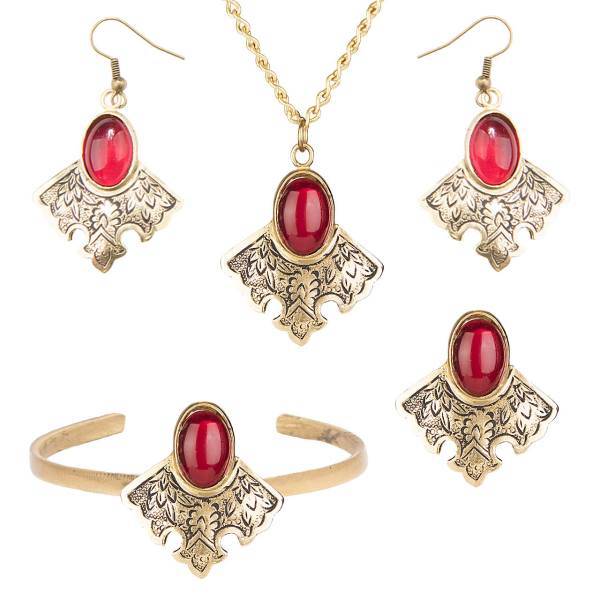 ست برنجی گلناز مدل 04، Golnaz 04 Brass Set