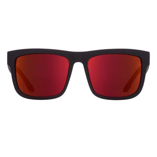 عینک آفتابی اسپای سری Discord مدلSoft Matte Black Red Fade Happy Gray Green Red Flash، Spy Discord Soft Matte Black Red Fade Happy Gray Green Red Flash Sunglasses
