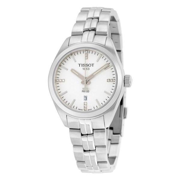ساعت مچی عقربه ای زنانه تیسوت مدل PR100 T101.210.11.036.00، Tissot PR100 T101.210.11.036.00 Watch For Women