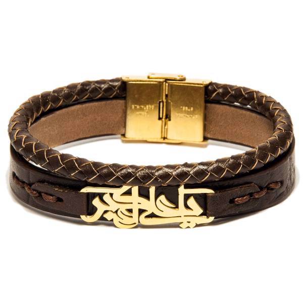 دستبند چرمی چرم هو مدل H00-001، Hoo Leather H00-001 Leather Bracelet