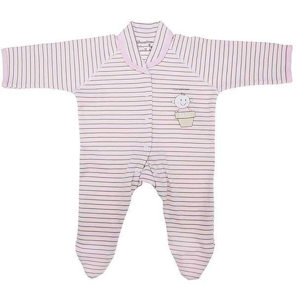 لباس سرهمی جوراب دار دولوو طرح صورتی، Davalloo Pink Installation Dress With Socks