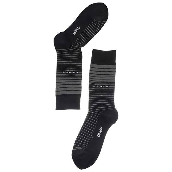 جوراب نانو 30 درصد مردانه پا آرا مدل 2-2-202، Pa-ara 202-2-2 Socks For Men