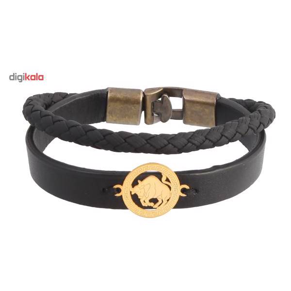دستبند طلا 18 عیار کابوک نماد ماه اردیبهشت کد 175021، Kabook 175021 Gold Bracelet