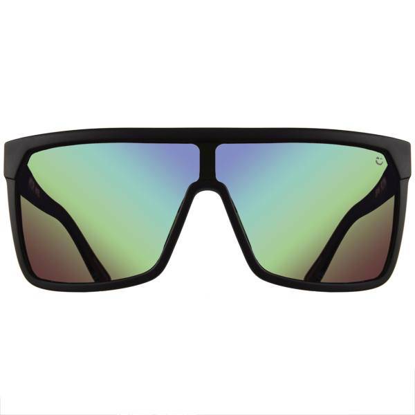 عینک آفتابی اسپای سری Flynn مدل Matte Black Happy Bronze W-Green Spectra، Spy Flynn Matte Black Happy Bronze W-Green Spectra Sunglasses