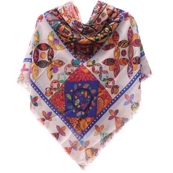 روسری سوپر نخ روژند کد 32_tp-3355