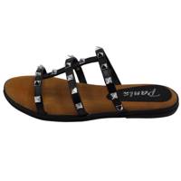 صندل زنانه پانیذ مدل Black Herami