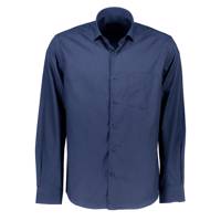 پیراهن مردانه ادموند طرح ساده سرمه ای