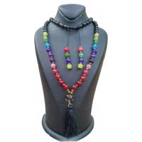 گردنبند زیورآلات خرداد طرح رنگین کمان کدKhordad_331N