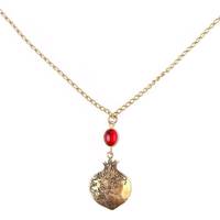 گردنبند گالری گلناز کد 213017 Golnaz Gallery 213017 Brass Necklace